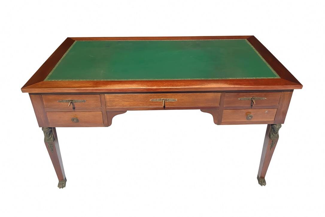 Empire style desk – return from Egypt