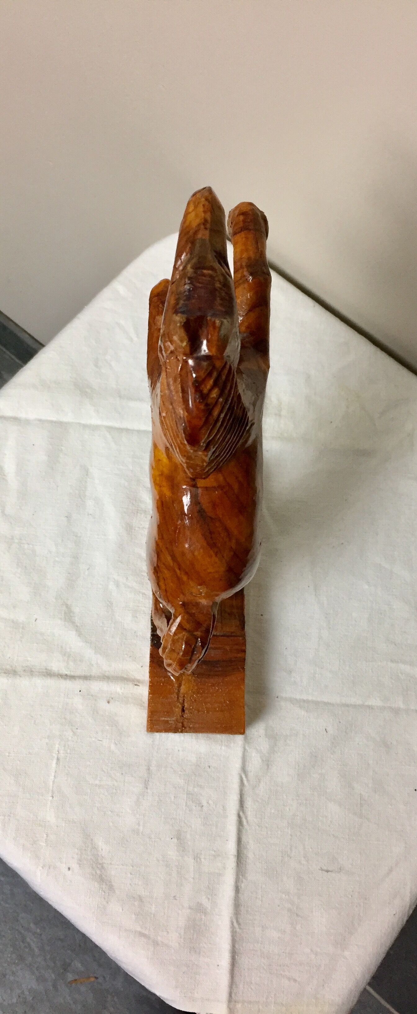 Prancing Wooden Horse