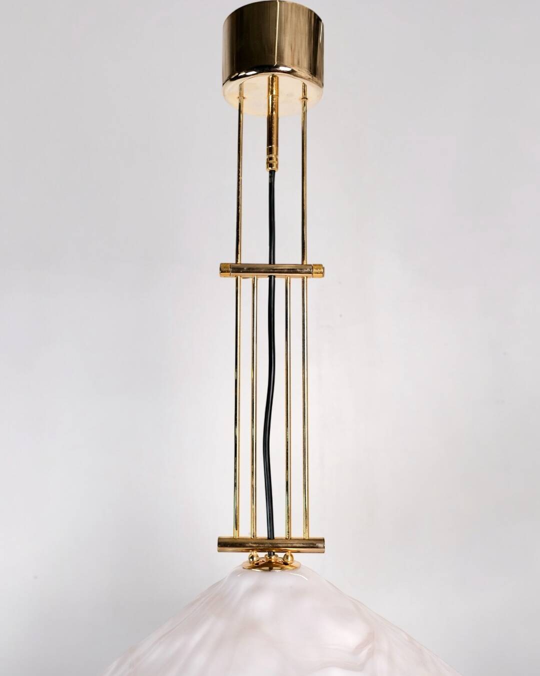 Murano glass and brass pendant by La Murrina, Italy, 1970s