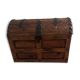 Solid wood chest