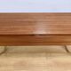 Important Shuttered Table in Sapelli Mahogany, Directoire style – 1970