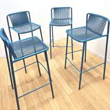 Set of 4 Tribeca 3667 stools, Pedrali