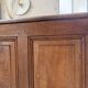 Counter or desk in oak from the 1950s.