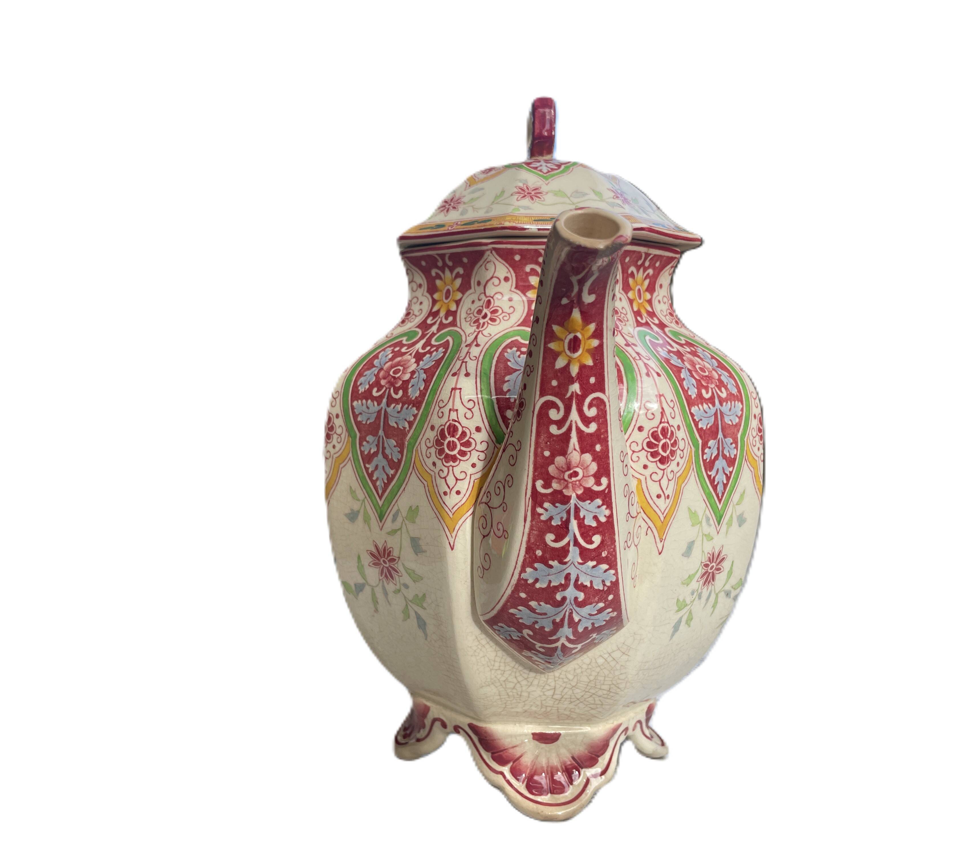 Théière Pékin Sarreguemines