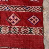 Moroccan kilim zayan rug