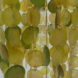 Suspension of mother-of-pearl stamps