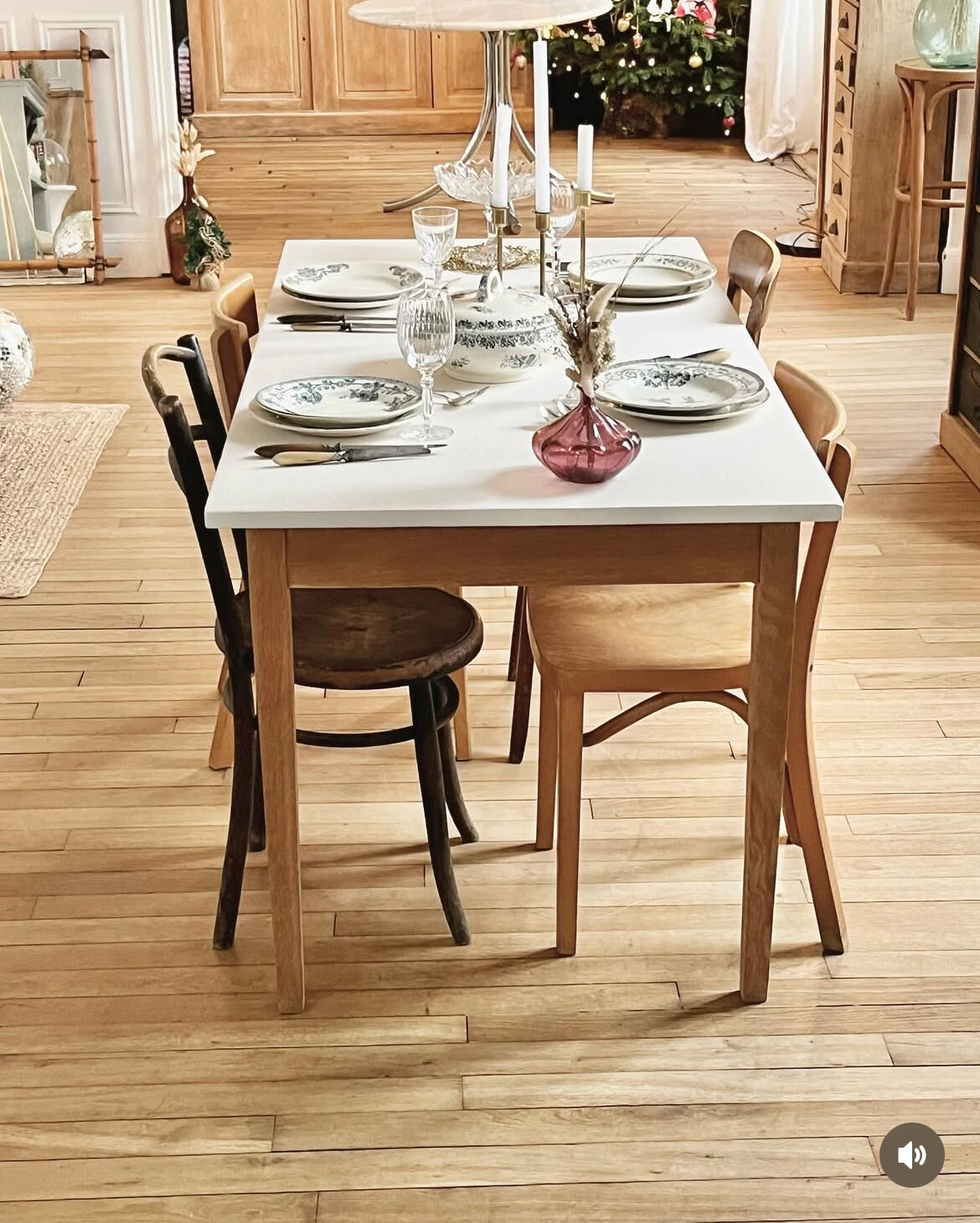 Vintage dining table