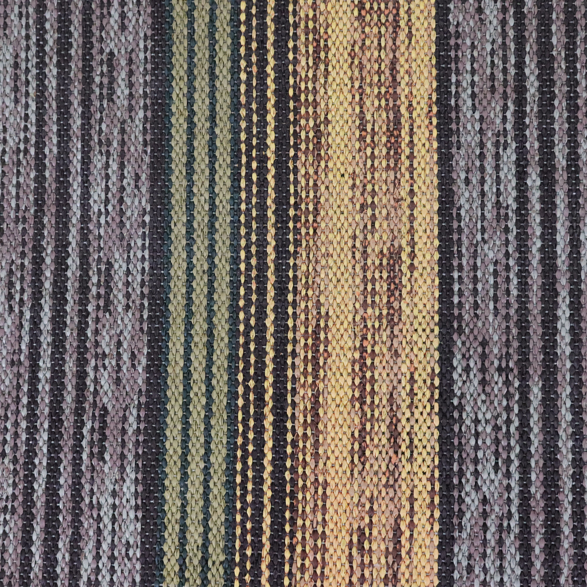 Matta No.22, braided plastic, 125 x 70 cm