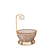 Rare rattan cradle