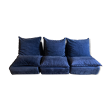 Three heaters forming a sofa