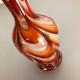 Extra Large Vintage pop art Opaline Florence Vase Design 1970s, Italy