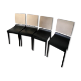 Suite of 4 chairs Finn Roset Line