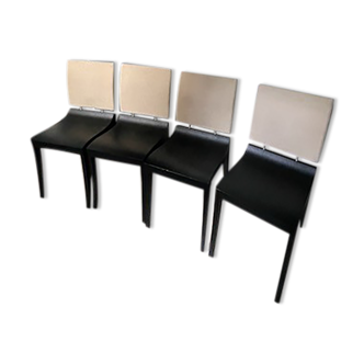 Suite of 4 chairs Finn Roset Line