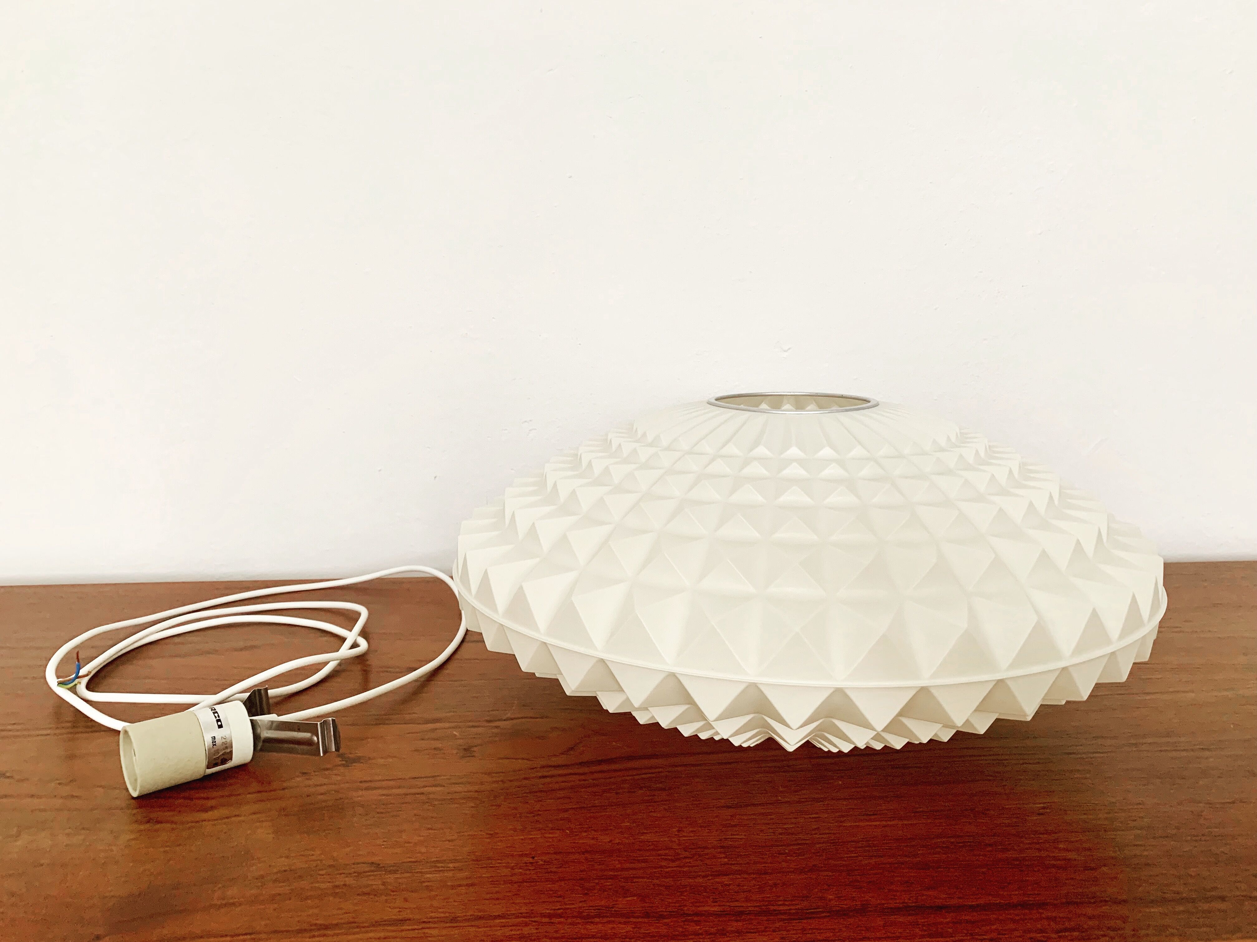 Mid Century Origami pendant lamp by Erco Germany
