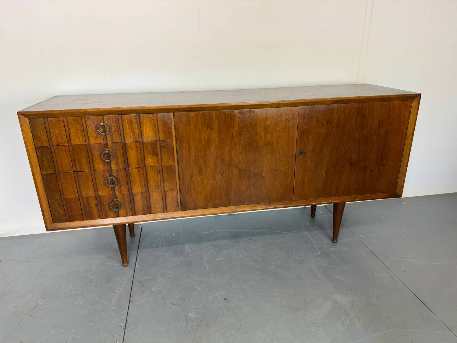 Enfilade Vintage Moderne Mid-Century par AA Patijn pour Zijlstra Joure, 1