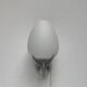 Vintage wall lamp in postmodern Italian glass by Lucente.