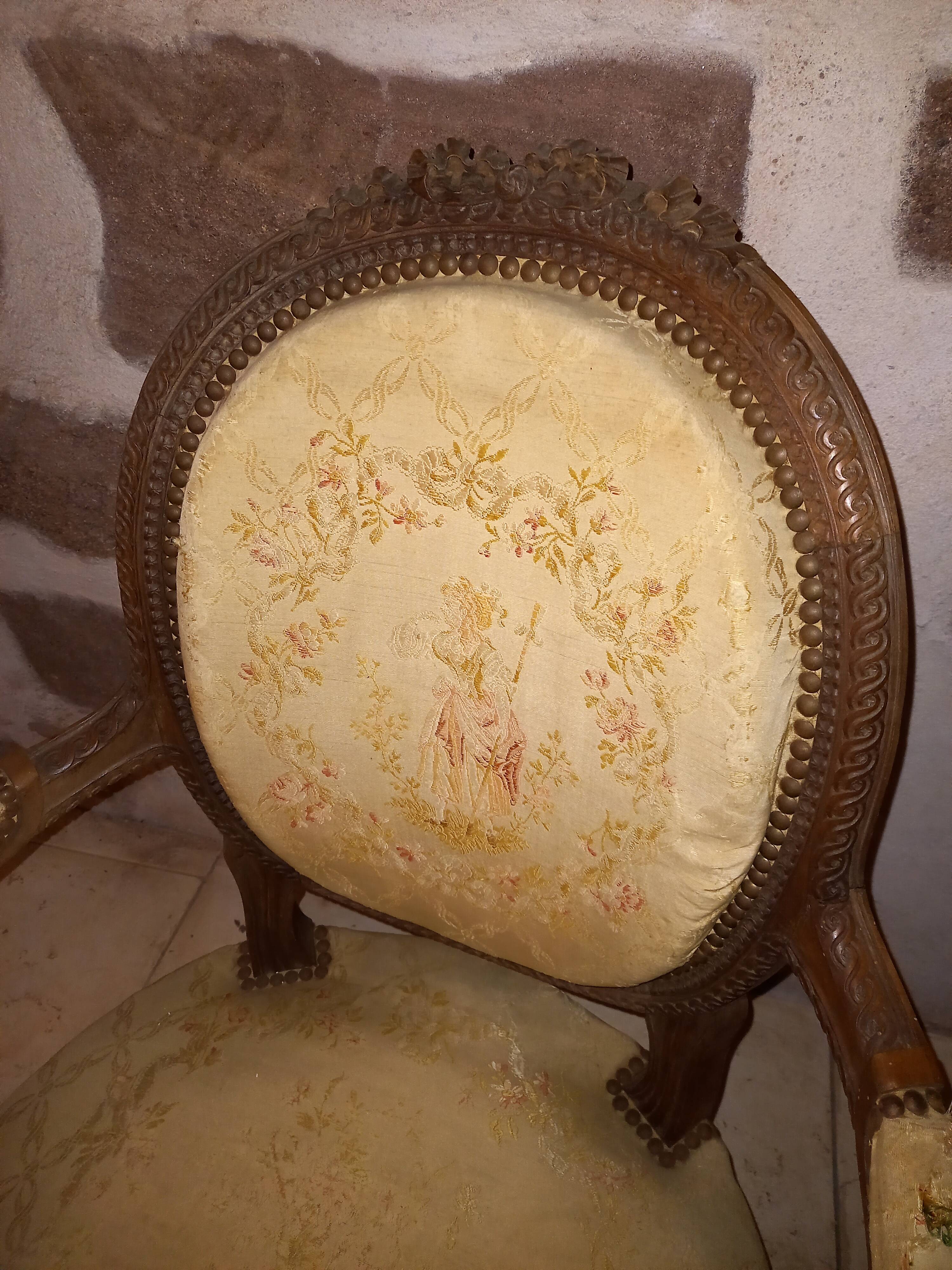 Fauteuil Louis XVI