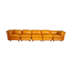 Frau sectional leather sofa from the 70s