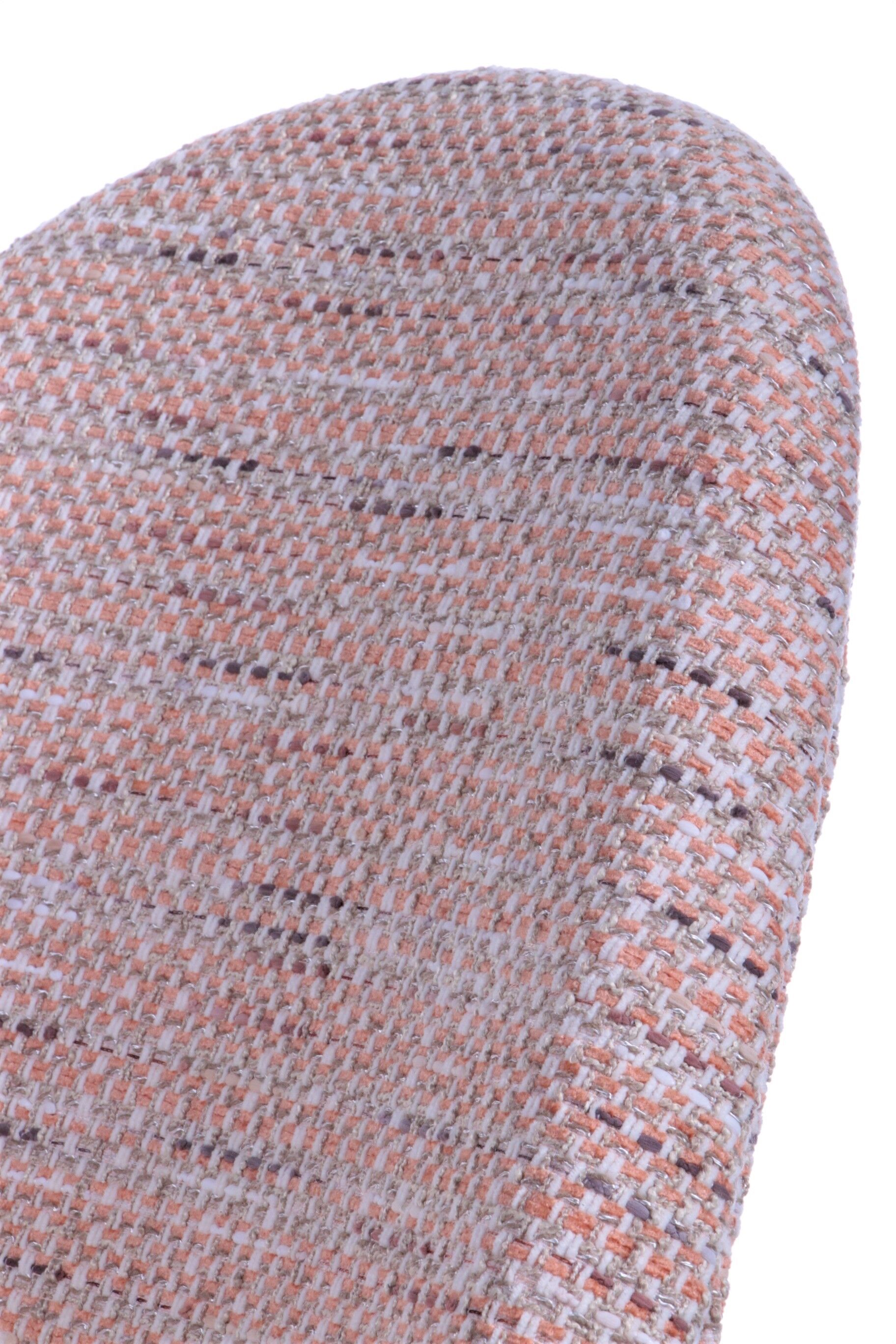 Vintage chair pair with metal legs, 1960s