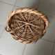 Panier osier intérieur velours