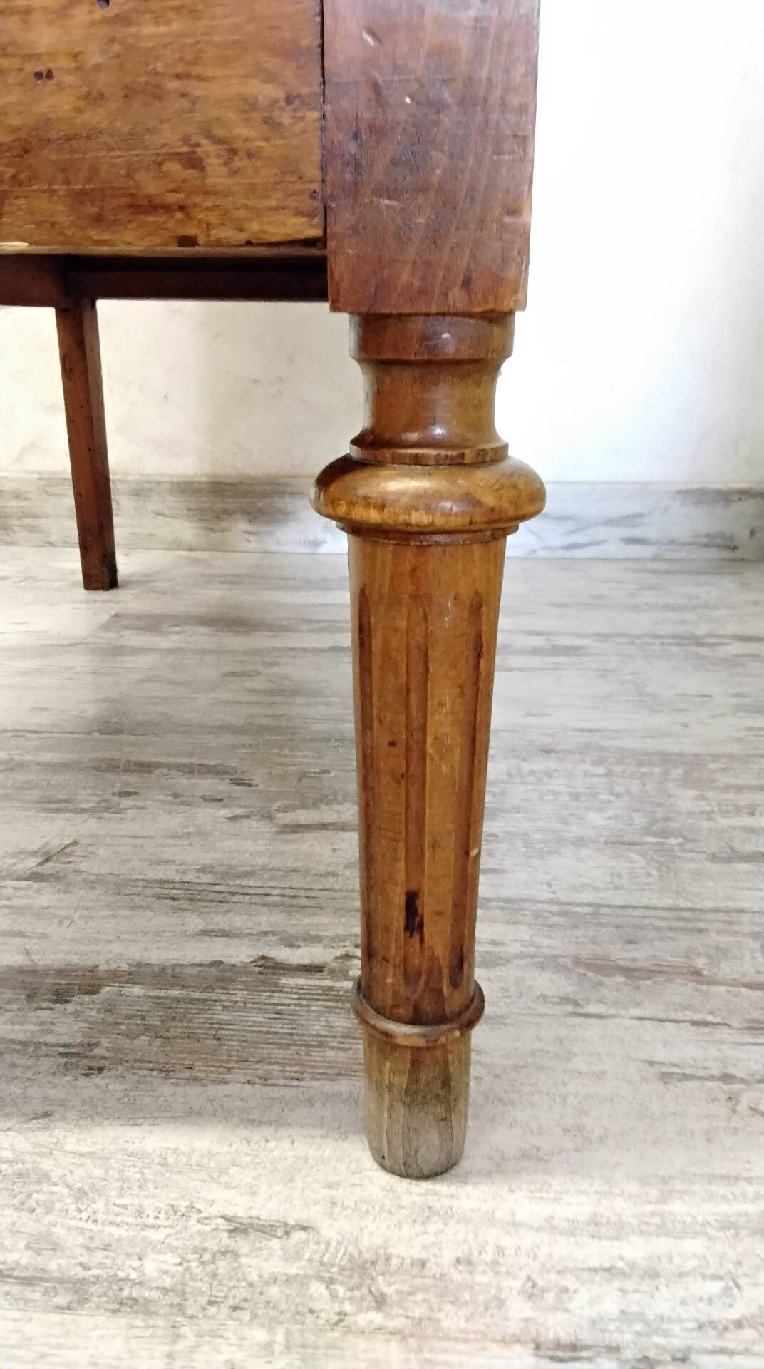 Antique marquetry commode in the Louis XVI style.