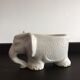 Empty elephant pocket in porcelain of the 70s stamped Capodimonte