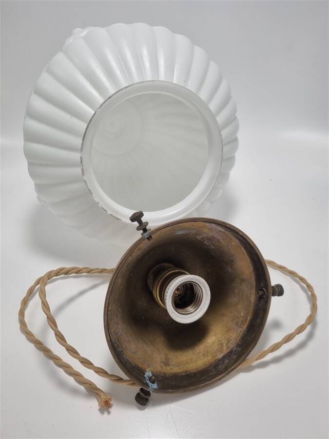 Art deco pendant light