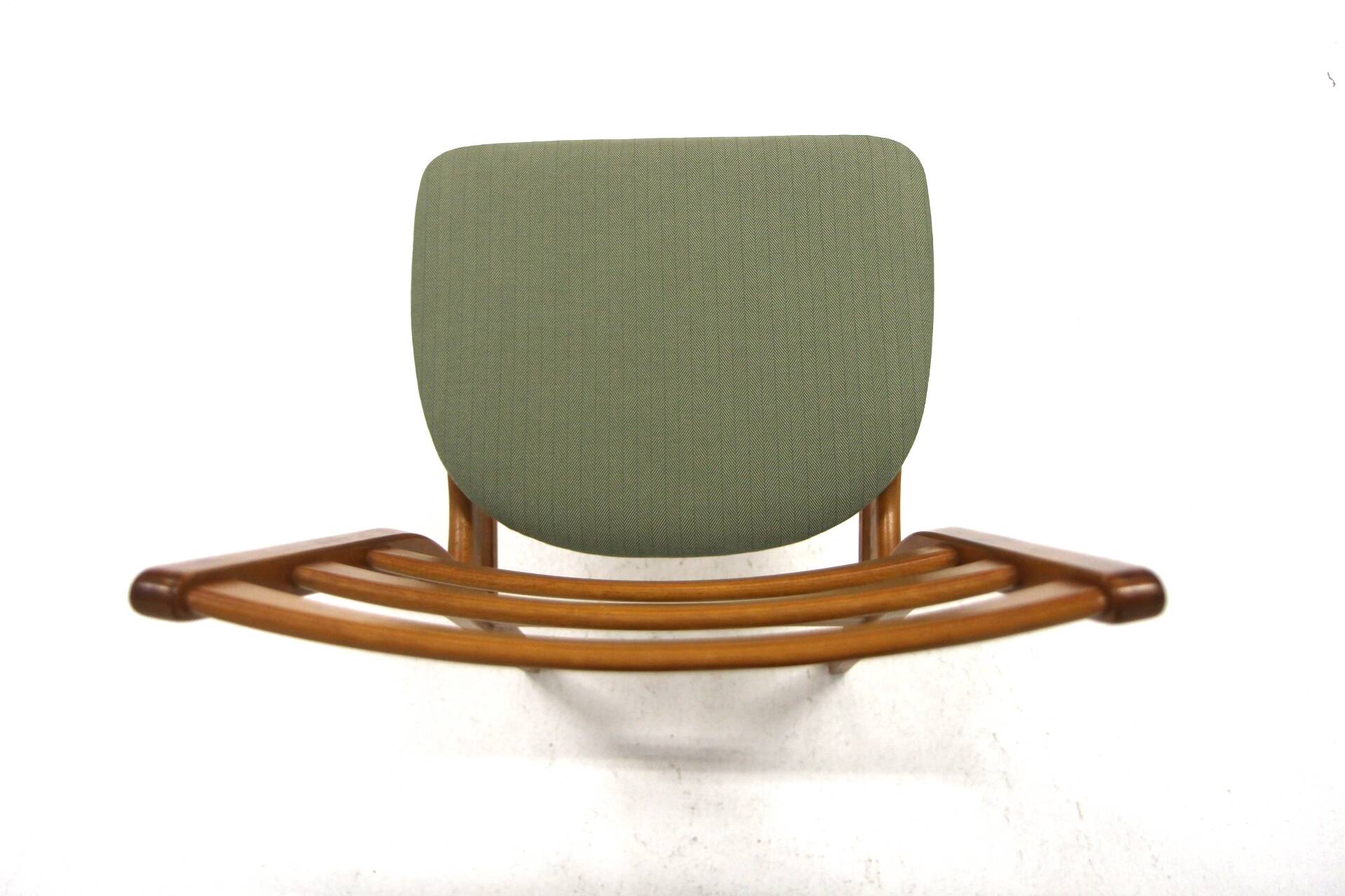 Set of 4 Scandinavian beech chairs, Sweden, 1960