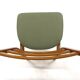 Set of 4 Scandinavian beech chairs, Sweden, 1960