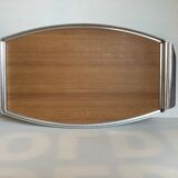 Openwork metal formica tray