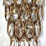 Par de apliques de cristales. Alemania, 1960s.