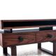 Commode avec miroir, design danois, années 1960