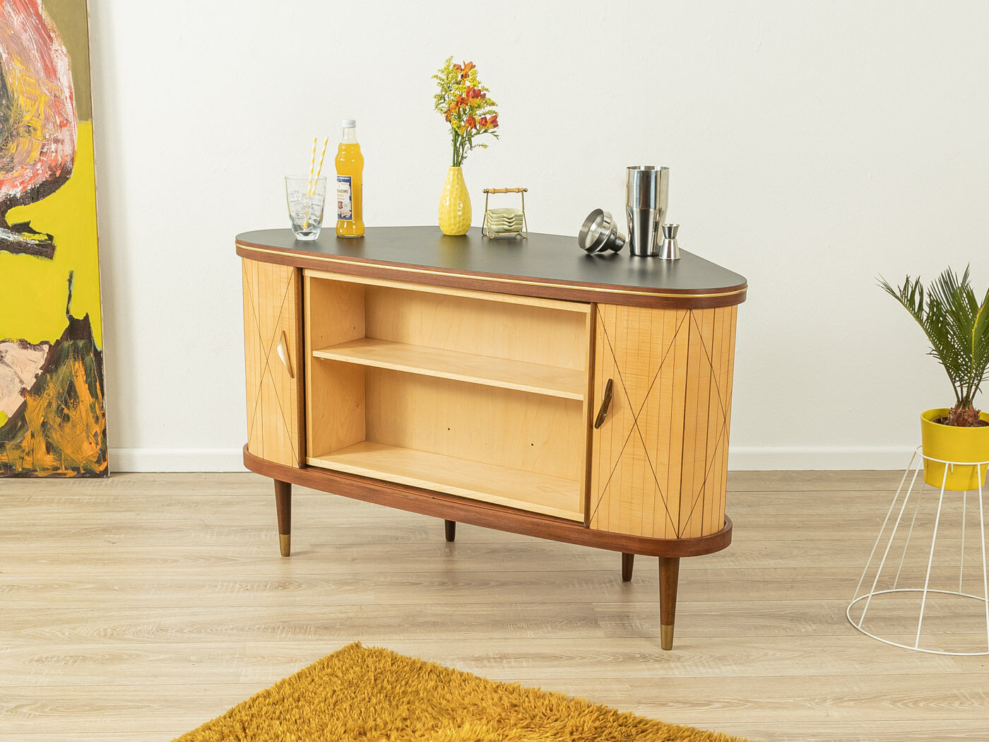 1950s bar cabinet