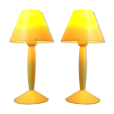 2 Starck lamps 1980 Flos edition
