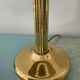 Vintage brass lamp from the 1970s.