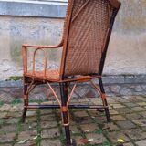 Rattan armchair from the 1920s