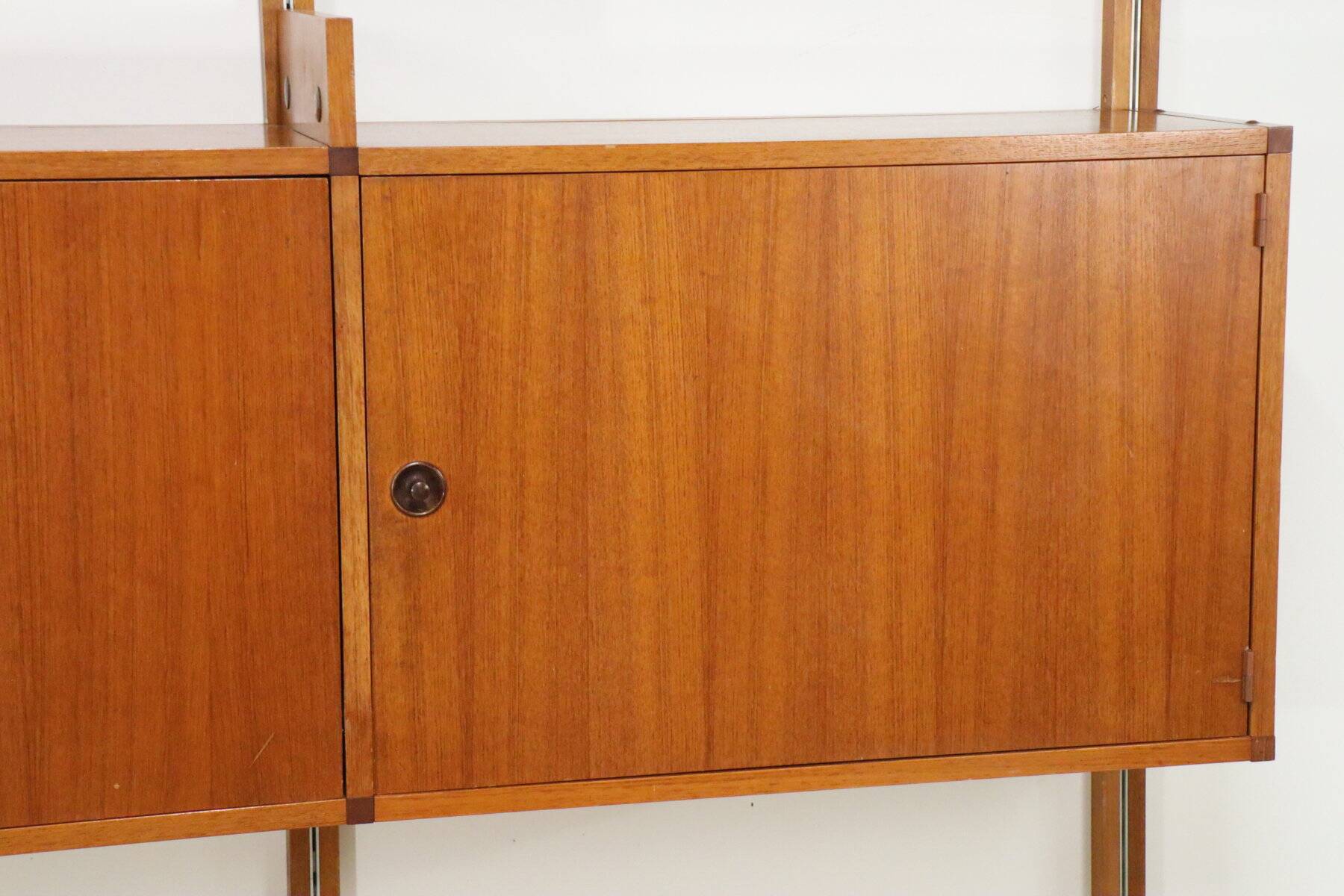 Modular wall bookcase, Minvielle edition by ARP – 1960