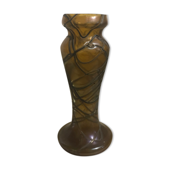 Old glass vase