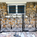 Grille d’intérieur en fer forgé - années 50