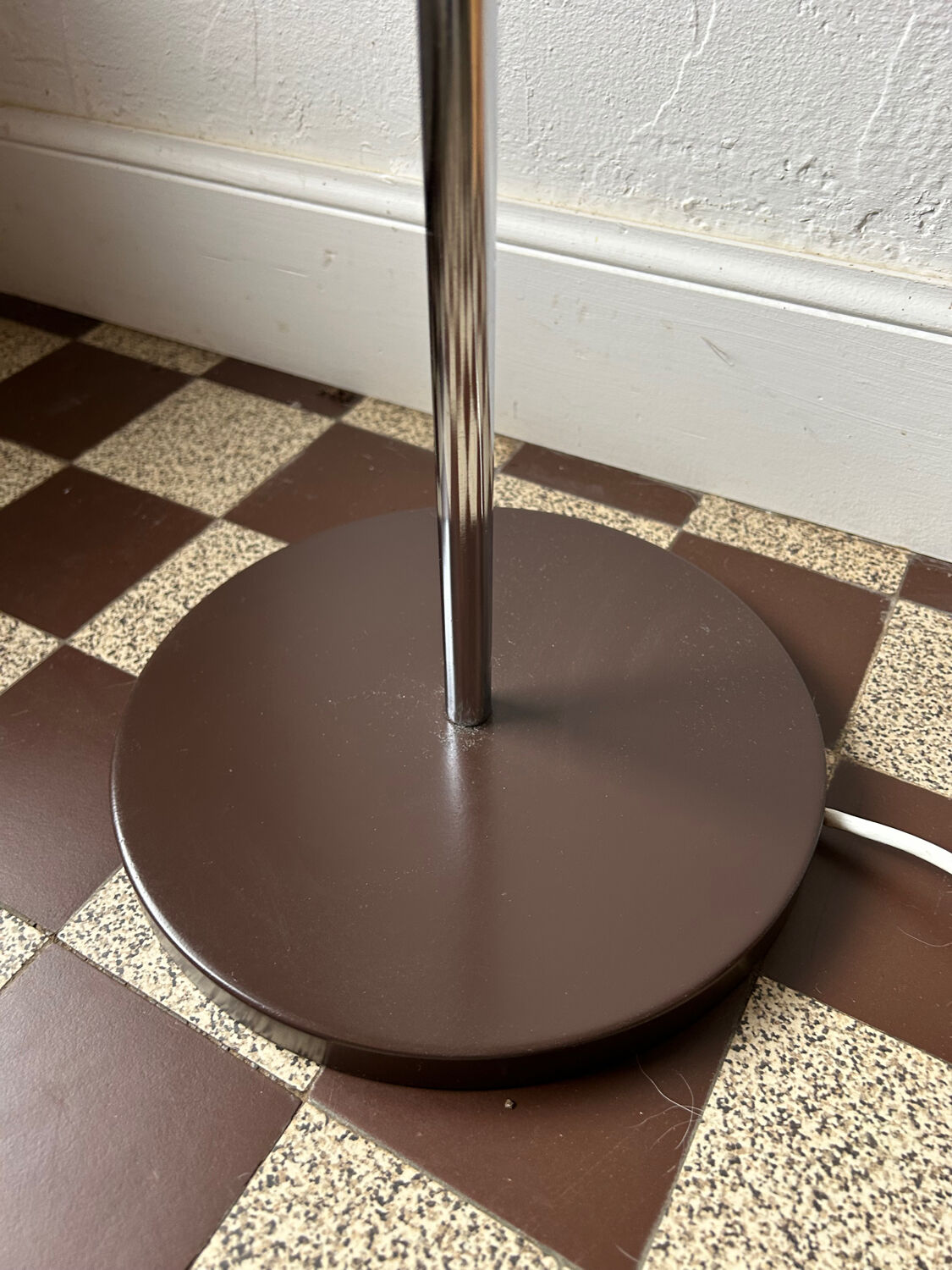 Chrome floor lamp Monix 3 vintage balls 1970