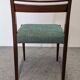 Set of 4 Scandinavian teak chairs, Denmark circa 1960.