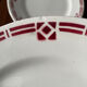 Set de 12 assiettes à dessert Saint Amand 1930