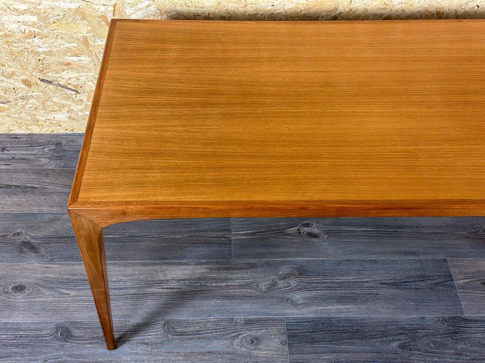 60s 70s teak coffee table side table Danish Modern Design Denmark