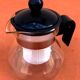 Teapot / Glass herbal tea maker with infuser (4 pieces)