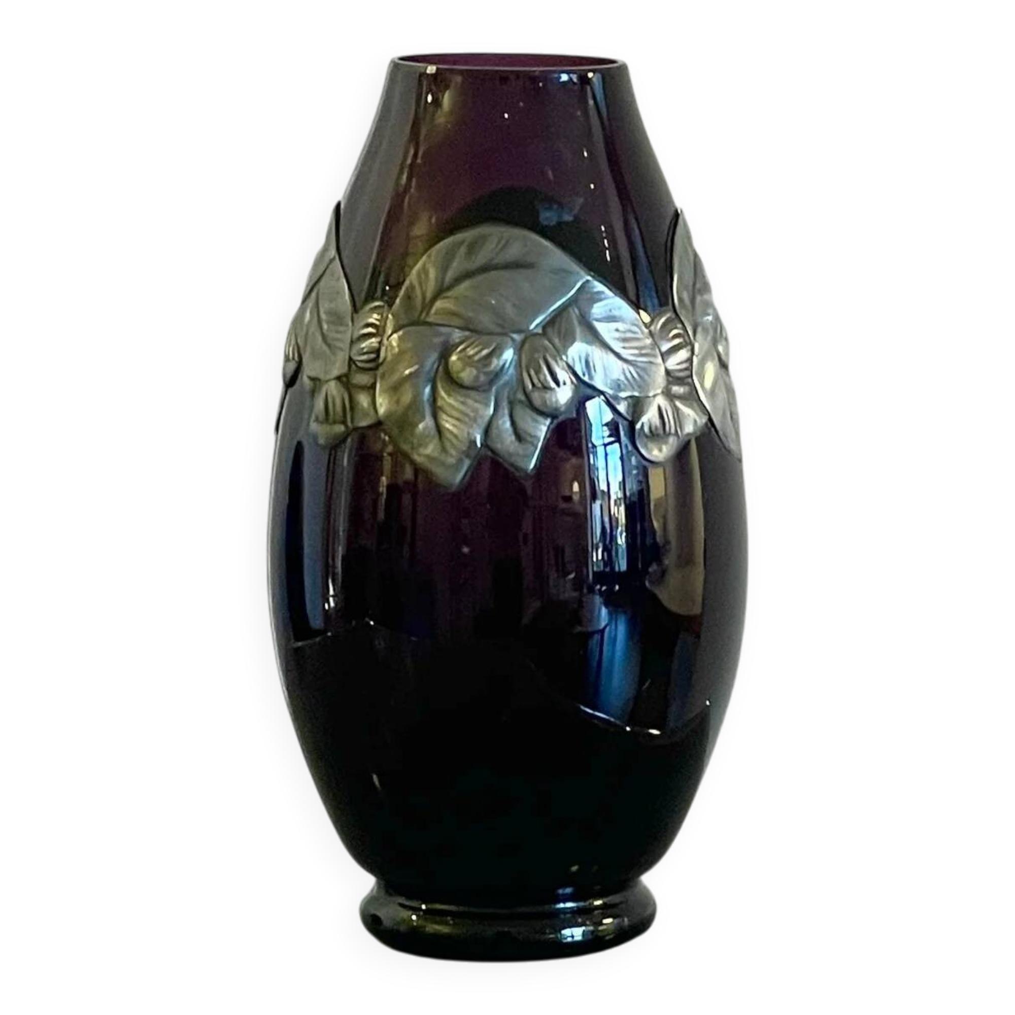 Vase en verre