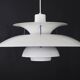 The real Danish stuff - PH5 pendant - original white color - Louis Poulsen - Poul Henningsen -