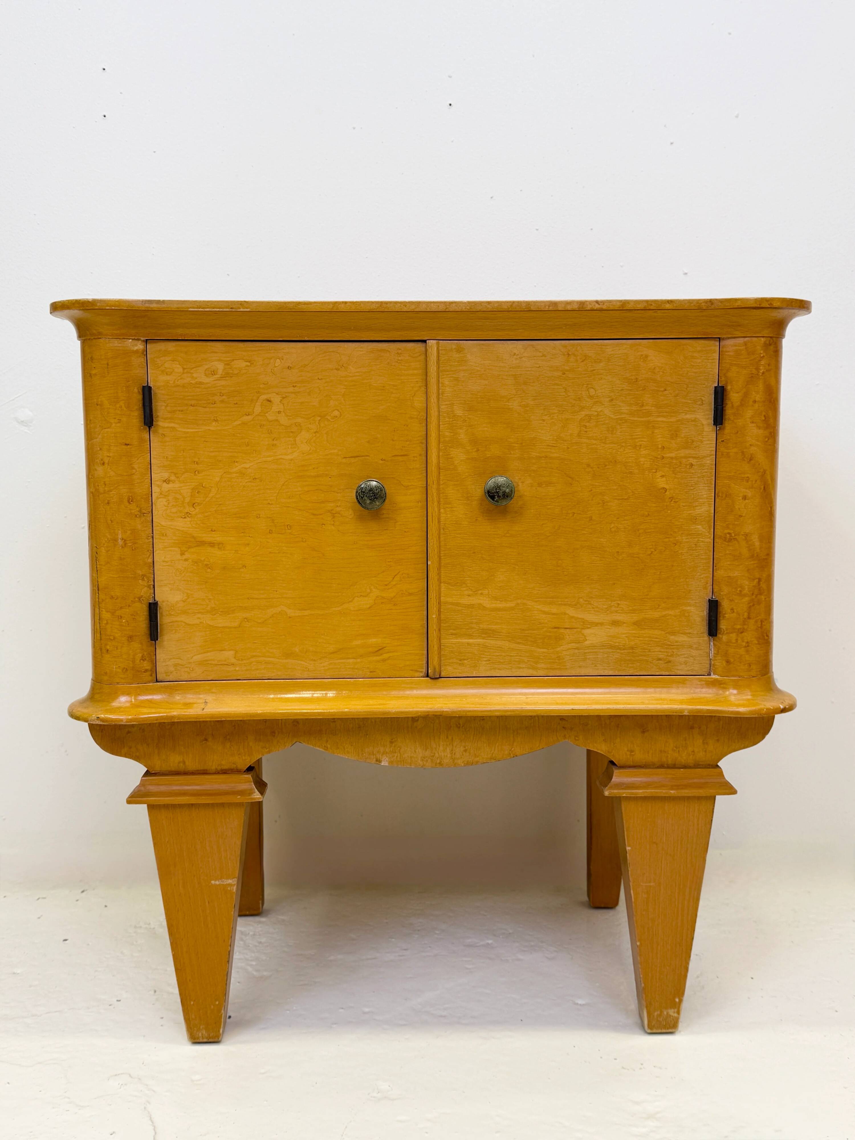 Paire de chevets "Art Déco" France, 1940s
