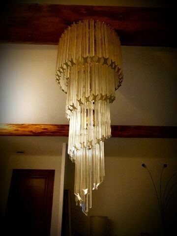 Paolo Venini waterfall chandelier