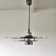 Large ufo suspension two trays design 70s/80s