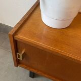 Enfilade / meuble télé vintage en chêne